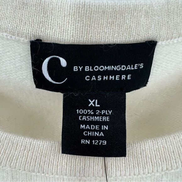 C by Bloomingdale’s Cashmere Sweater - Picture 4 of 5